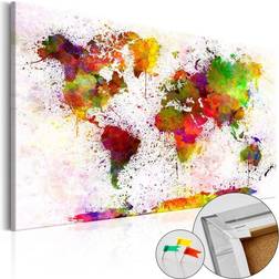 Arkiio Artistic World [Cork Map] 60x40 Tavla